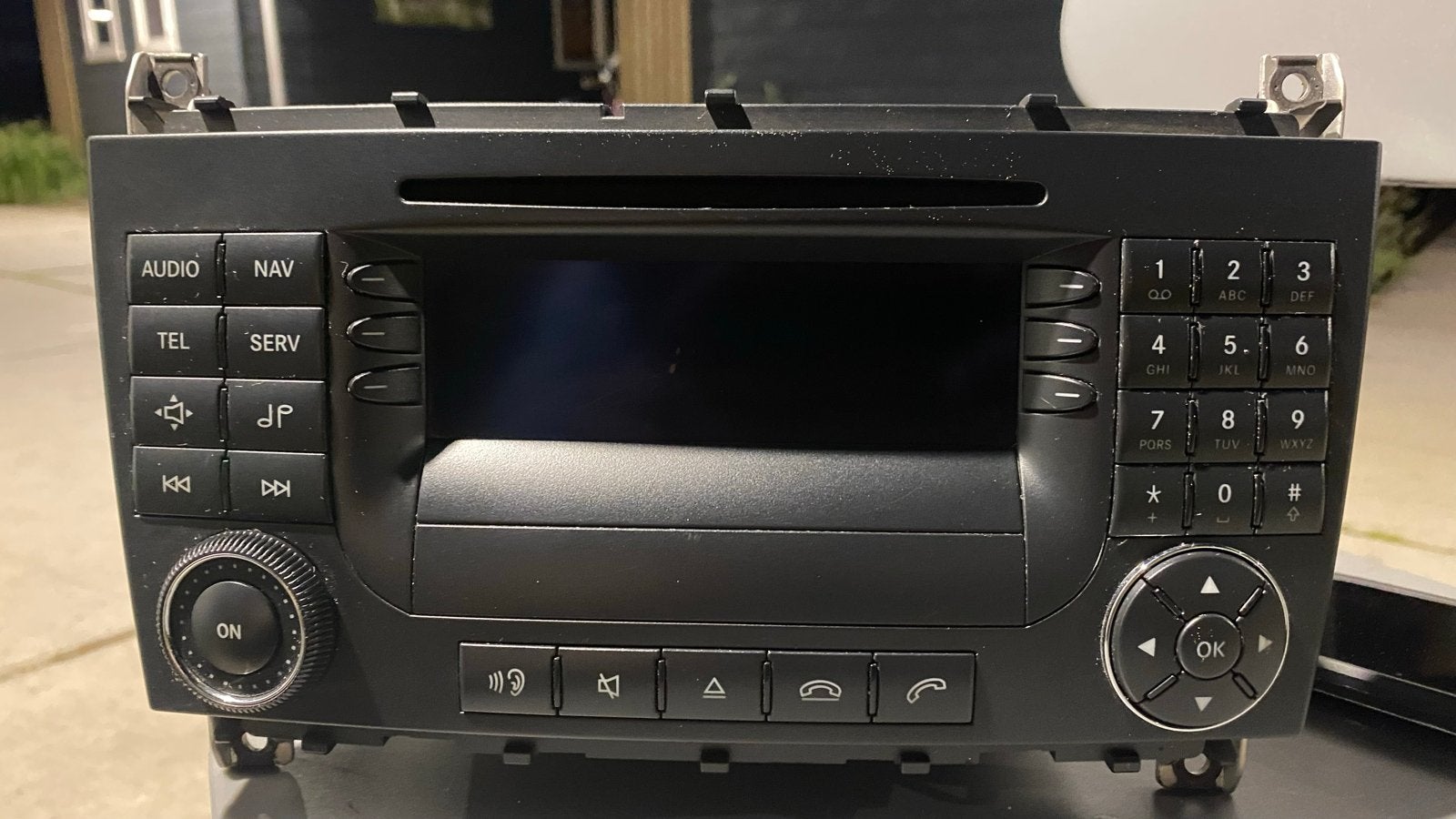 Mercedes-Benz Audio 20 CD Radio Navigatie (BE 6091), Ophalen of Verzenden, Gebruikt