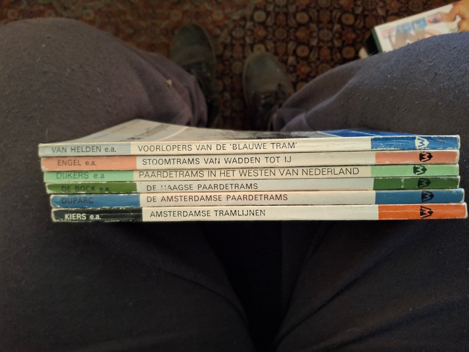 Trams en Tramlijnen - Complete Set van 6 Boeken, Ophalen of Verzenden, Gelezen, Diverse auteurs, Tram