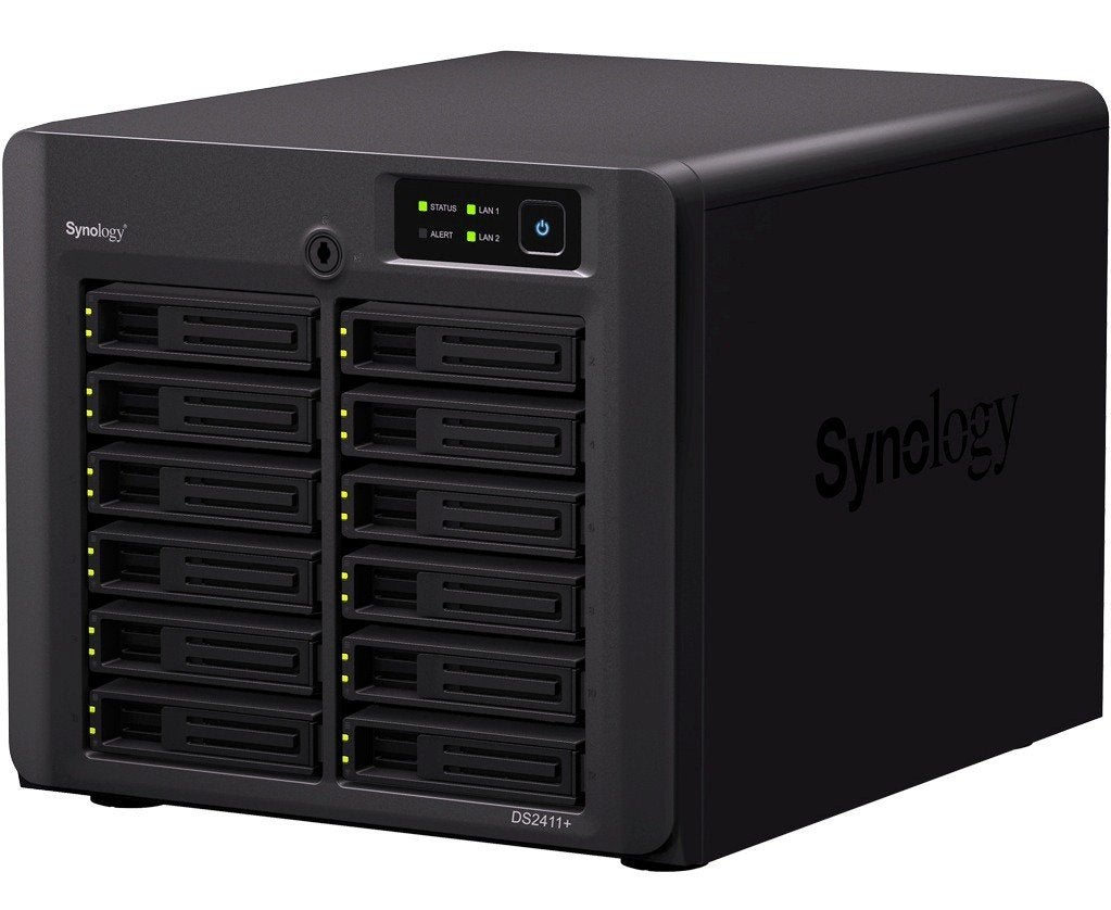 Synology DiskStation DS2411+ 12 disk NAS station, Ophalen, Gebruikt