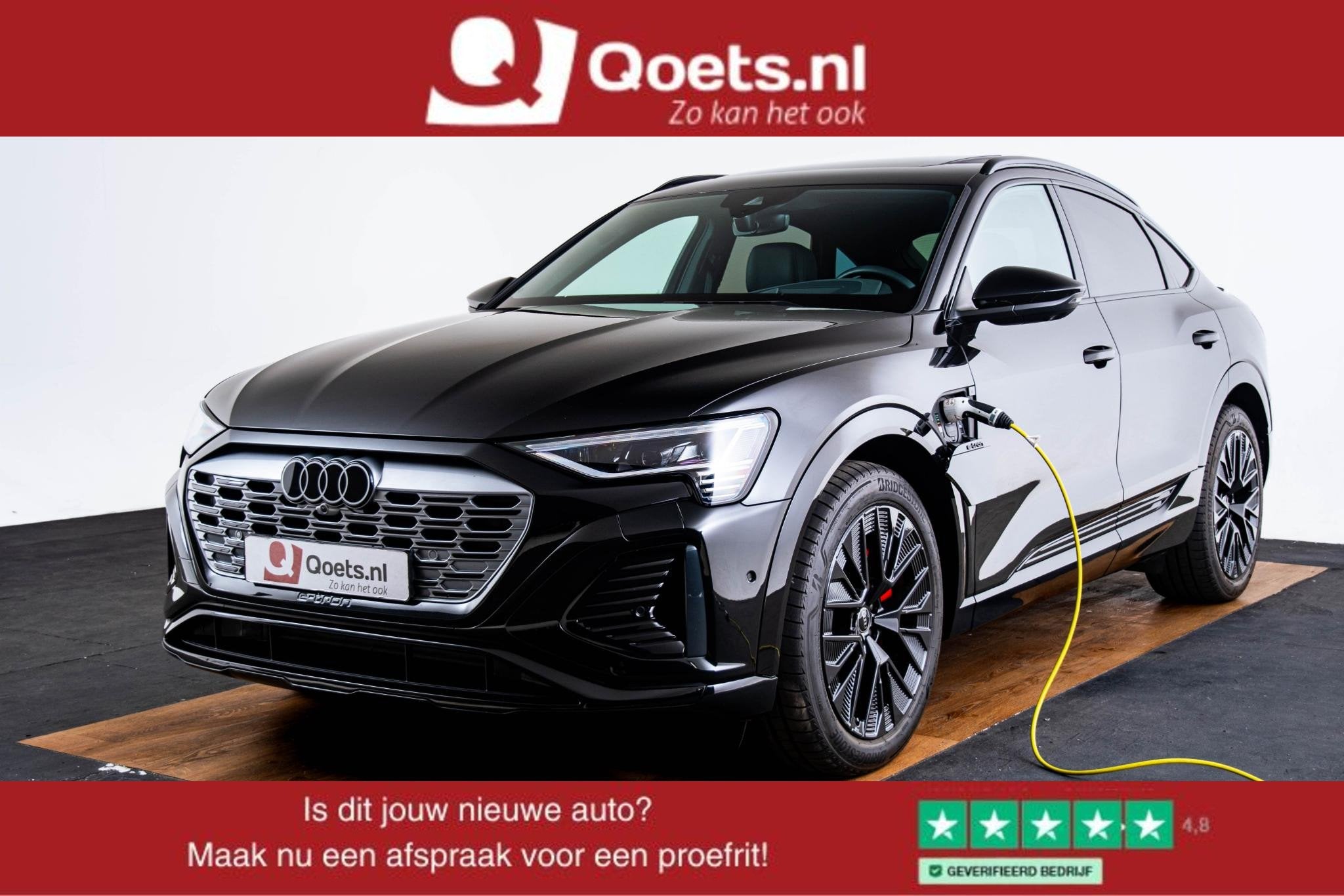 Audi Q8 Sportback e-tron 55 quattro Advanced Edition 115 kWh, Auto's, Audi, Bedrijf, Te koop, Q8 e-tron, 4x4, ABS, Achteruitrijcamera