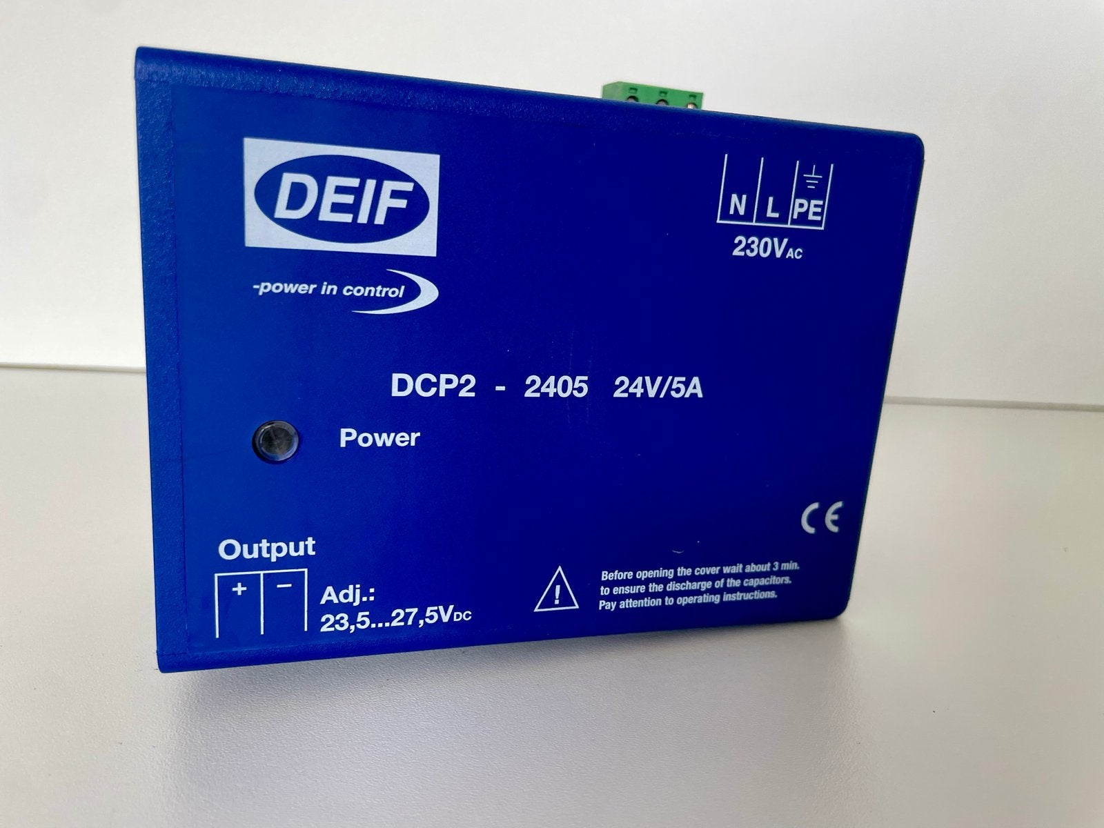 DEIF DCP2-2405 Voeding 24V/5A - Nieuwstaat, Ophalen of Verzenden, Overige typen