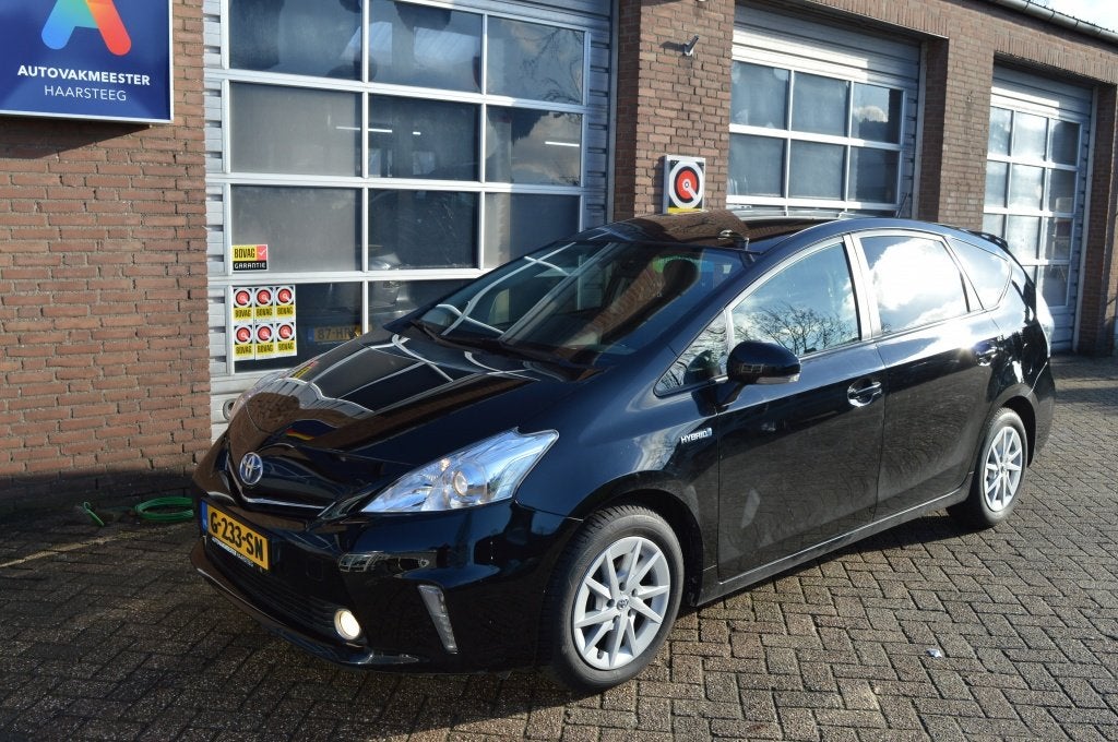 Toyota Prius Wagon 1.8 Aspiration, Hybride, 7 zitplaatsen, N, Auto's, Euro 5, Stof, Gebruikt, 4 cilinders