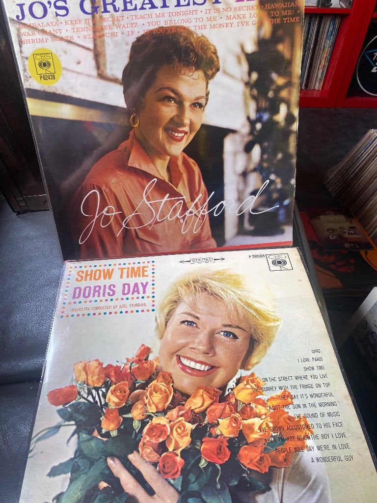 Jo Stafford - Greatest Hits & Doris Day - Show Time LP's, LP, Gebruikt, Pop, Ophalen of Verzenden