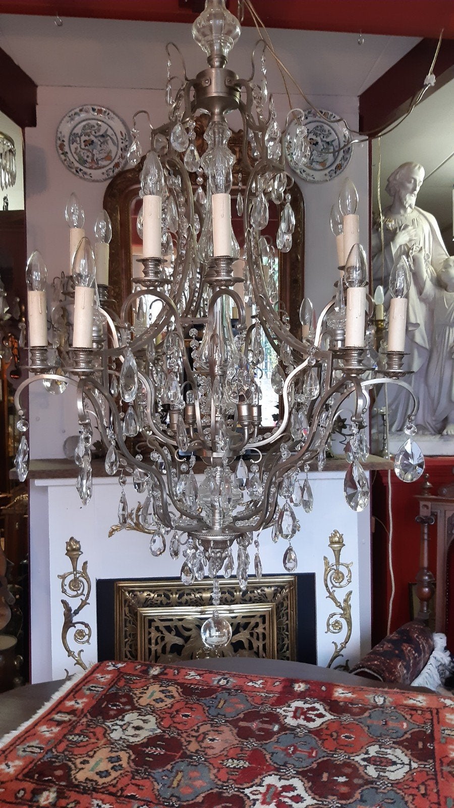 kroonluchter, Antiek en Kunst, Antiek | Lampen, Ophalen