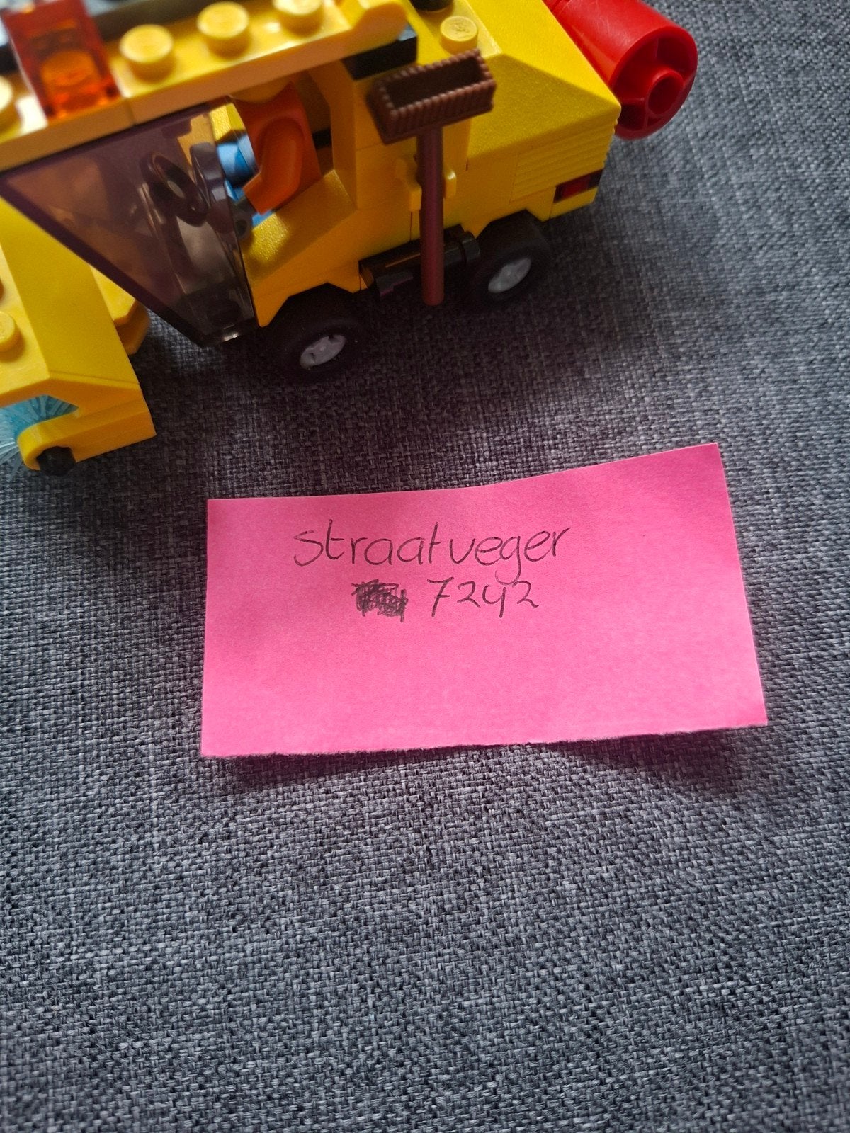 Lego City Straatveger 7242, Ophalen of Verzenden, Gebruikt, Overige merken