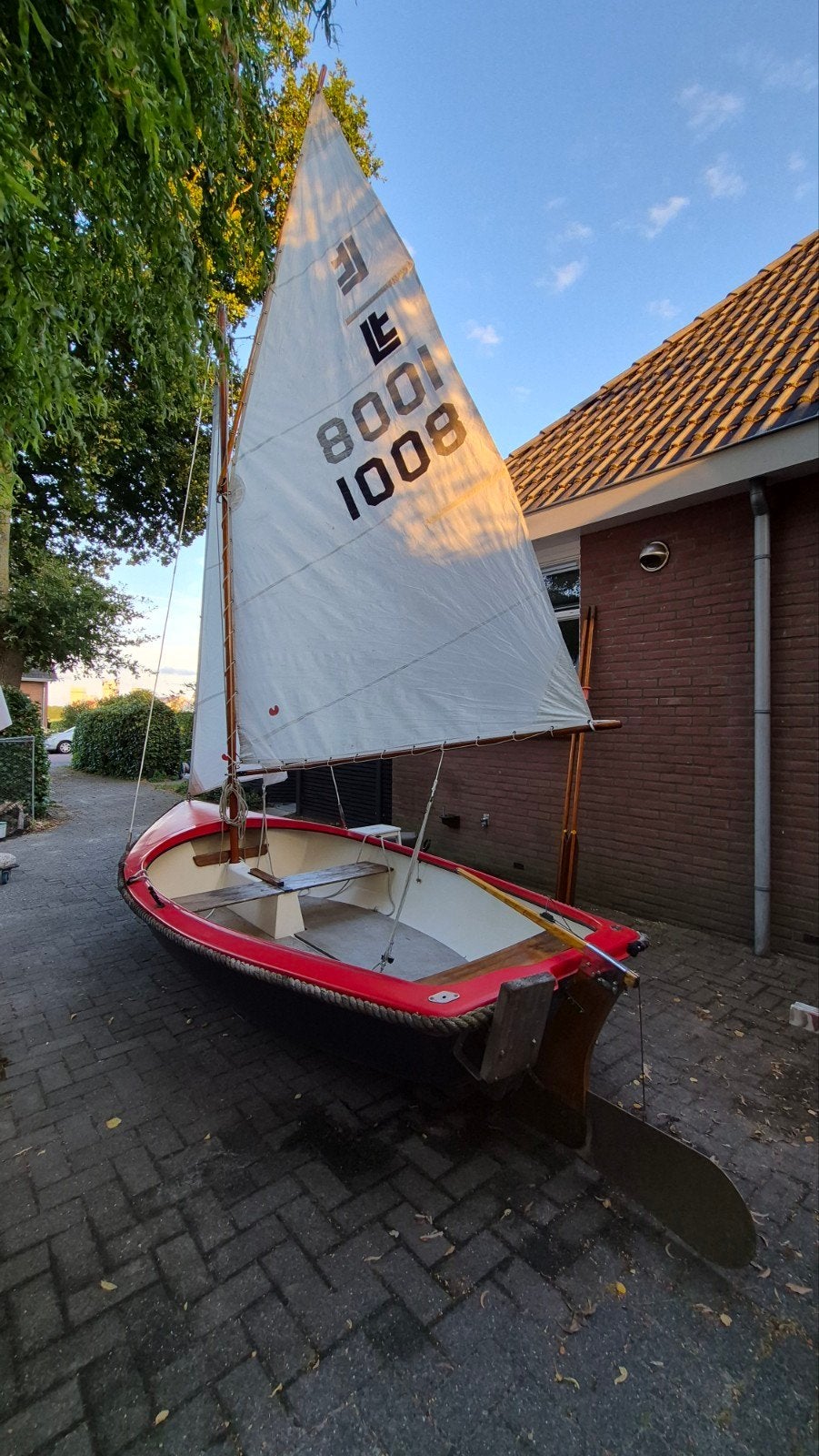 Leukothea. Zeilboot inclusief buitenboordmotor, Ophalen, Gebruikt, Minder dan 15 m²