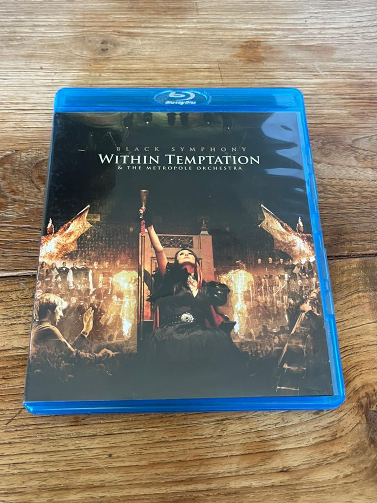 Within temptation black symphony blu ray, Cd's en Dvd's, Blu-ray, Ophalen of Verzenden, Zo goed als nieuw