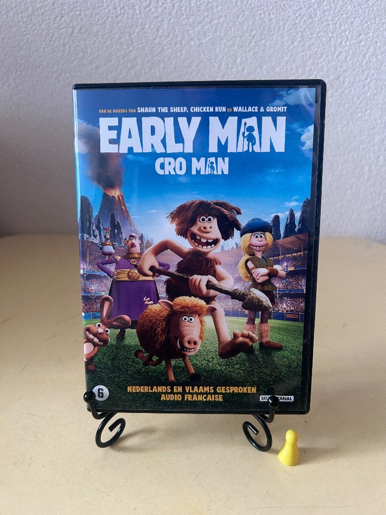 Early Man (Cro Man) DVD - Nederlands & Vlaams gesproken (6+), Europees, Tekenfilm, Ophalen of Verzenden, Zo goed als nieuw