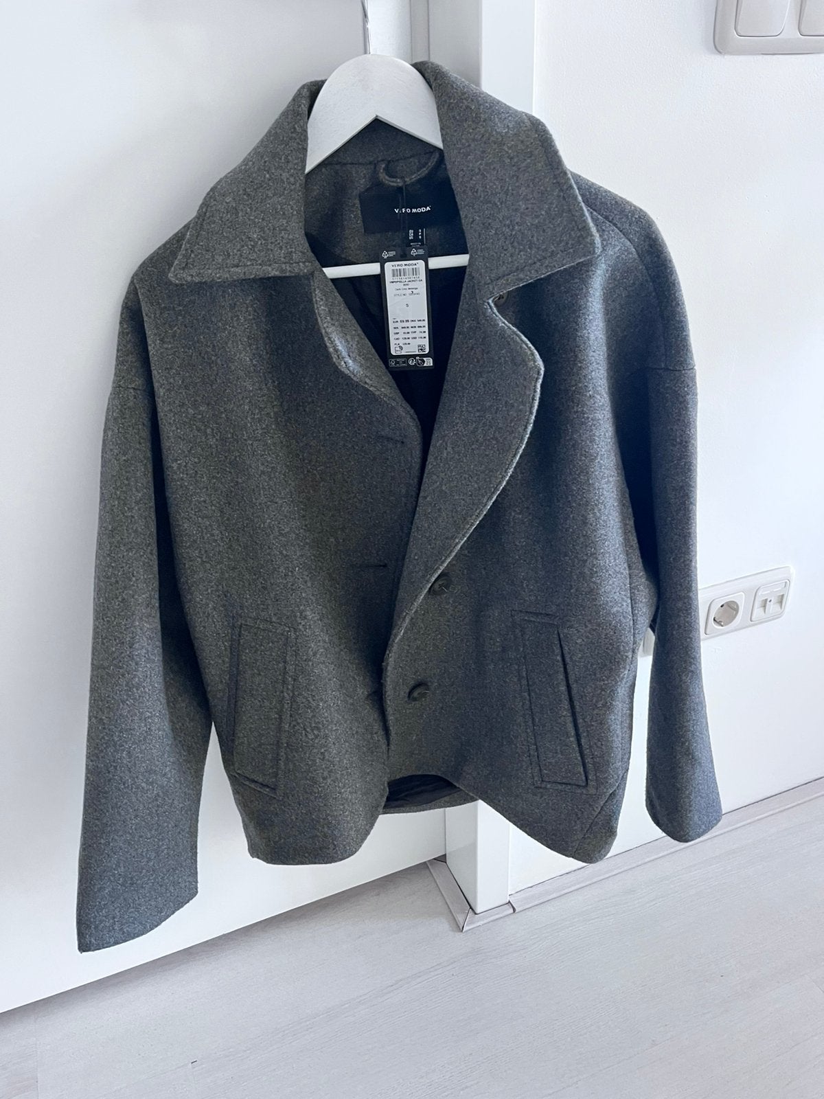 Vero moda jas nieuw!!!!, Ophalen of Verzenden, Zo goed als nieuw, Grijs