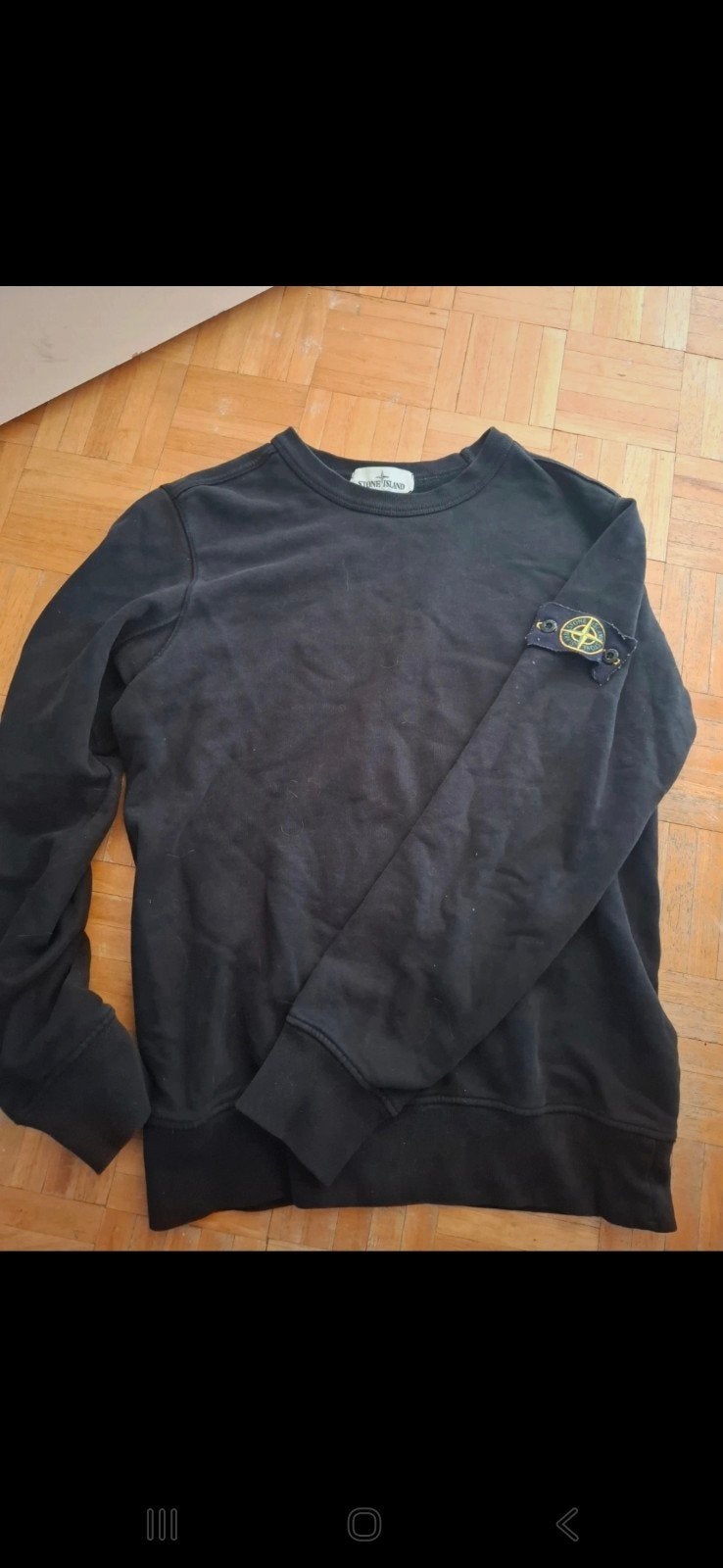 Stone island trui, Ophalen