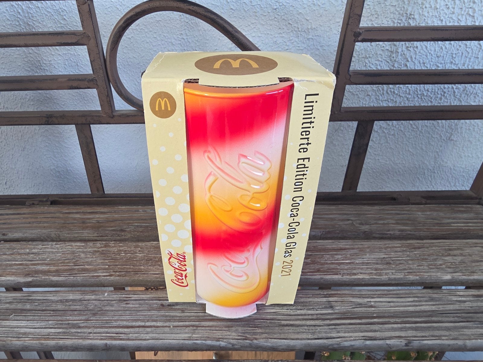 McDonald's Coca-Cola Glas 2021 - Limited Edition, Ophalen, Nieuw, Frisdrankglas