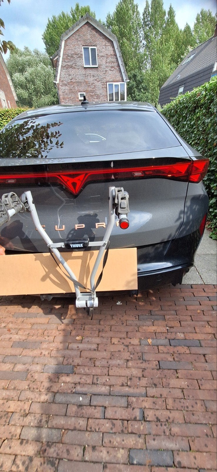 Fietsendrager Thule, Auto diversen, Ophalen, Gebruikt, Trekhaakdrager