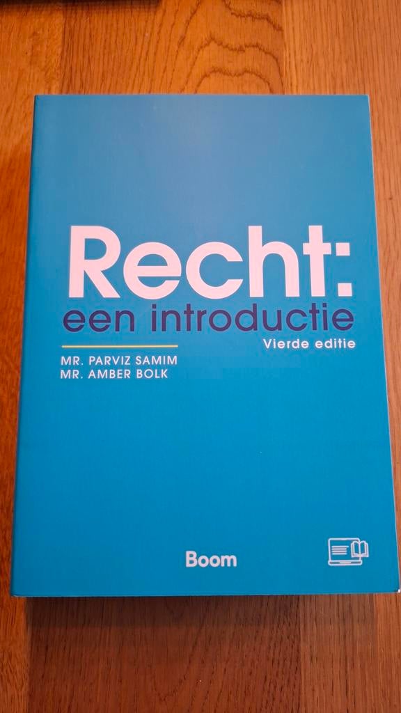 Recht: een introductie - Zo goed als nieuw, Mr. Parviz Samim, Mr. Amber Bolk, Zo goed als nieuw, Gamma, HBO