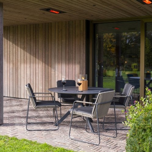 4SO Taste diningset, 4 Parma stoelen  en  1 Locarno tafel, Tuin en Terras, Ophalen, Buitengoed, Info@buitengoed.nl, De Pol 6 - 7581 CZ  Losser