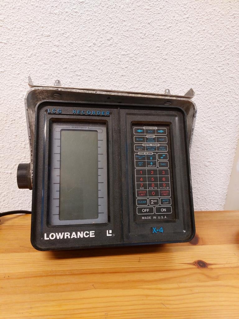 Lowrance X4 LCG Recorder viszoeker, Ophalen of Verzenden, Gebruikt