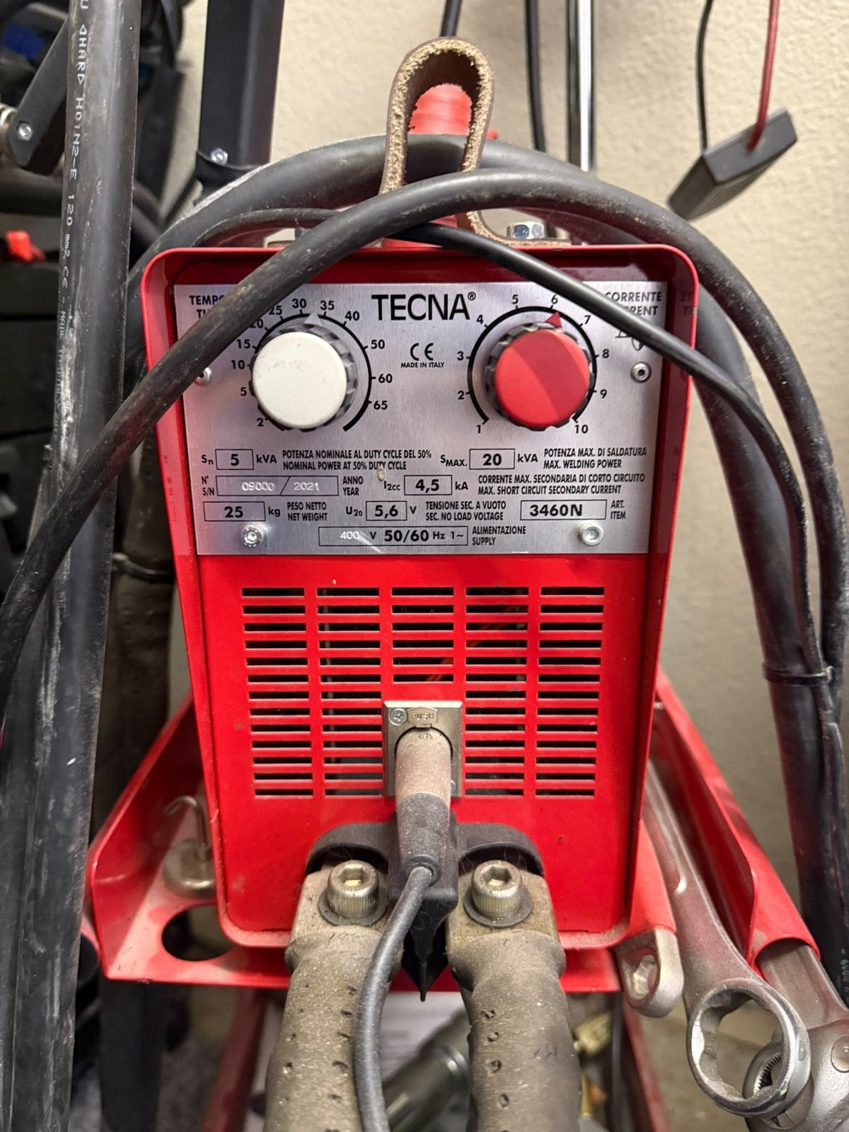 Tecna 3460N Spotter Puntlasapparaat uitdeuker spottwelder, Ophalen of Verzenden, 250 ampère of meer, Overige typen
