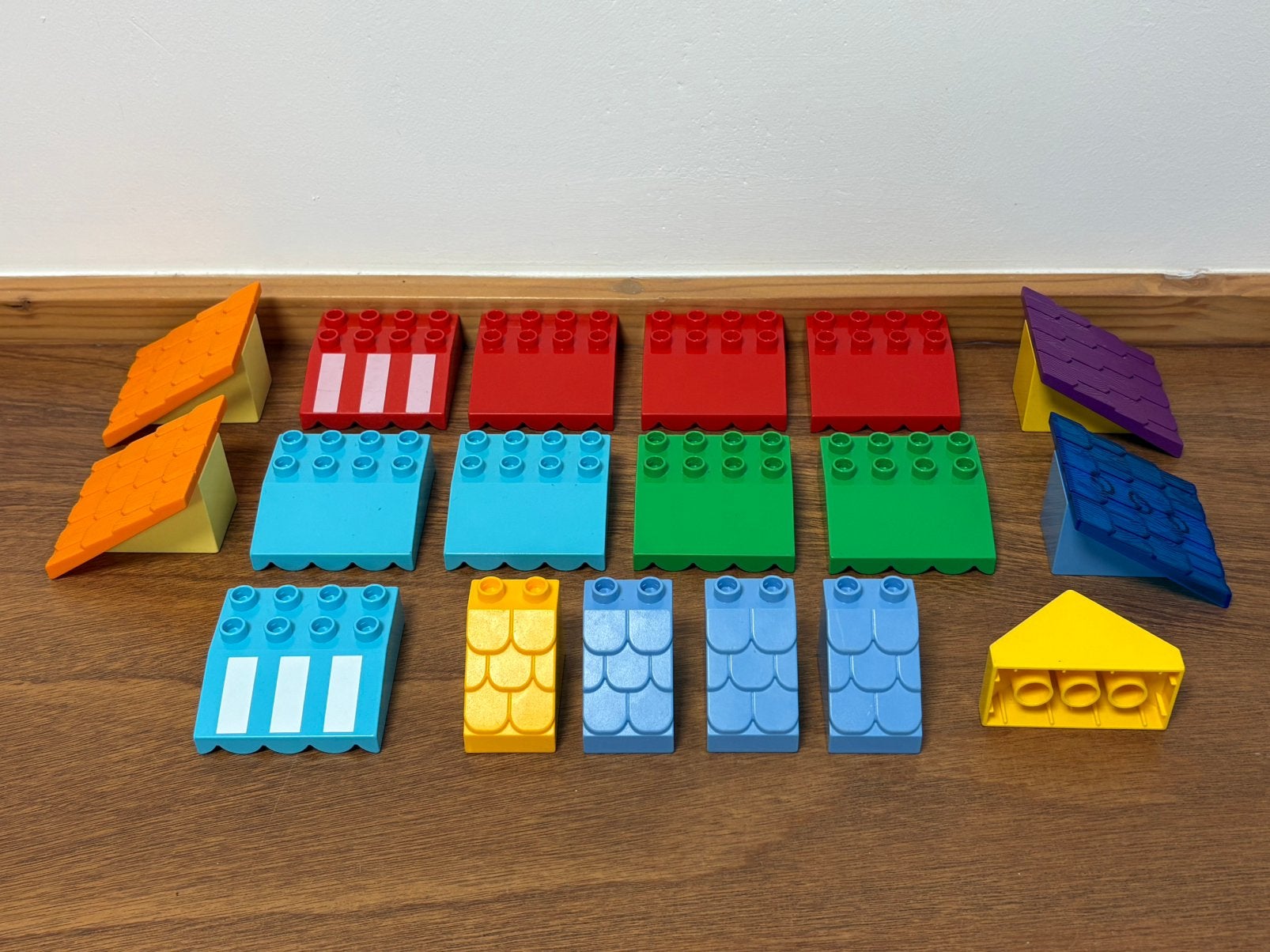 Duplo partij daken dak delen, Ophalen of Verzenden, Zo goed als nieuw, Complete set, Duplo