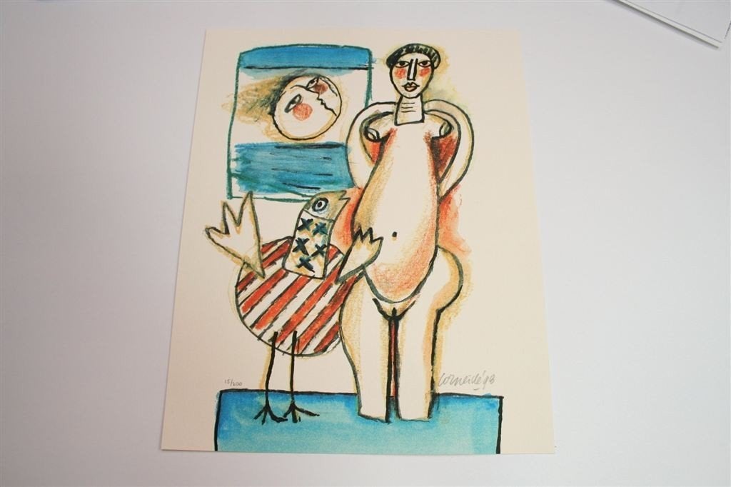 Corneille — Luxe Editie met Gesigneerde & Genummerde Litho, Ophalen of Verzenden, Zo goed als nieuw