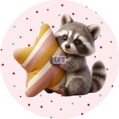 L2908 icing frosting wasbeer 20cm eetbare taart print, Ophalen of Verzenden, Nieuw, Taarten, Versiering