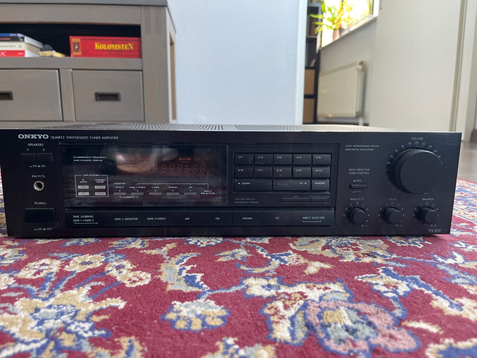Onkyo Quartz Synthesized Tuner Amplifier - Gebruikt, Ophalen, Gebruikt, Onkyo