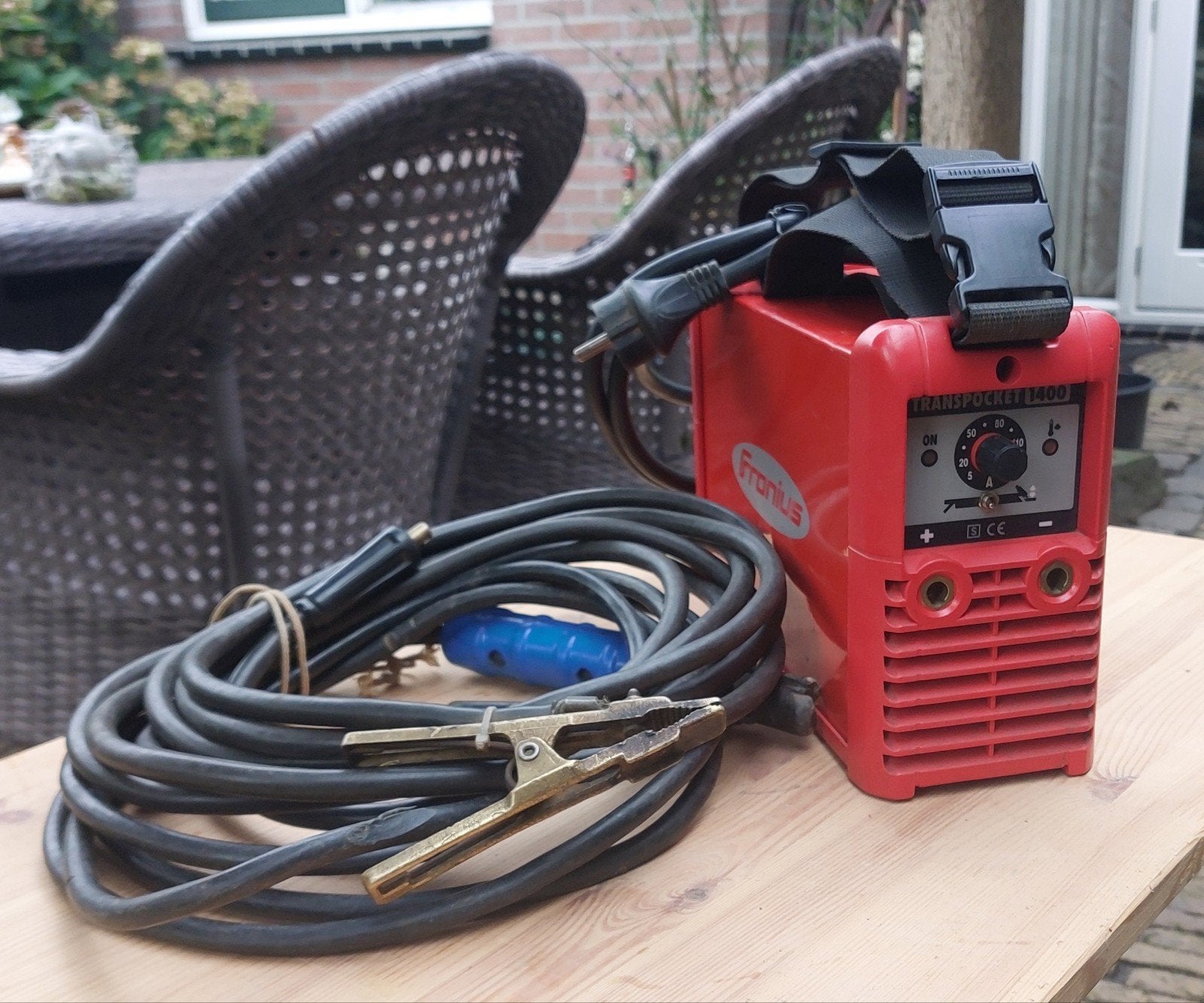 Fronius TransPocket 1400 Inverter Lasapparaat (230V), Doe-het-zelf en Verbouw, Ophalen, Gebruikt, Minder dan 150 ampère, Tig