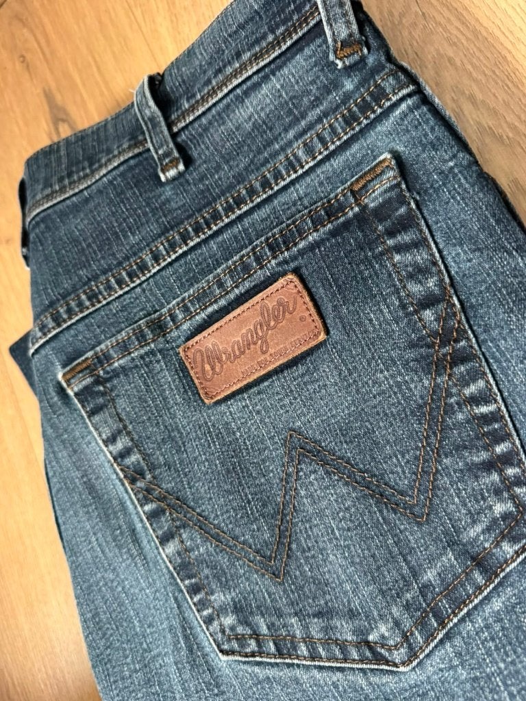 Wrangler Texas Stretch spijkerbroek - Maat W32 L30, Kleding | Heren, Spijkerbroeken en Jeans, Blauw, Wrangler, Ophalen of Verzenden