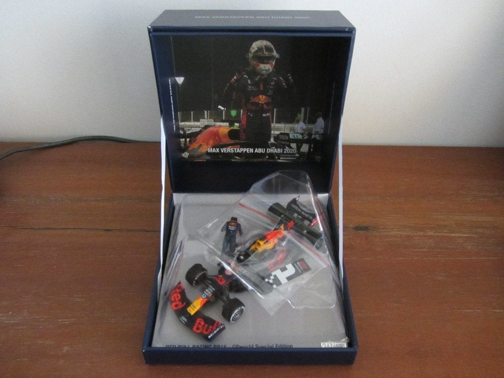Max Verstappen Red Bull Racing RB16 Winner Abu Dhabi GP 2020, Ophalen of Verzenden, Nieuw, Auto, Overige merken