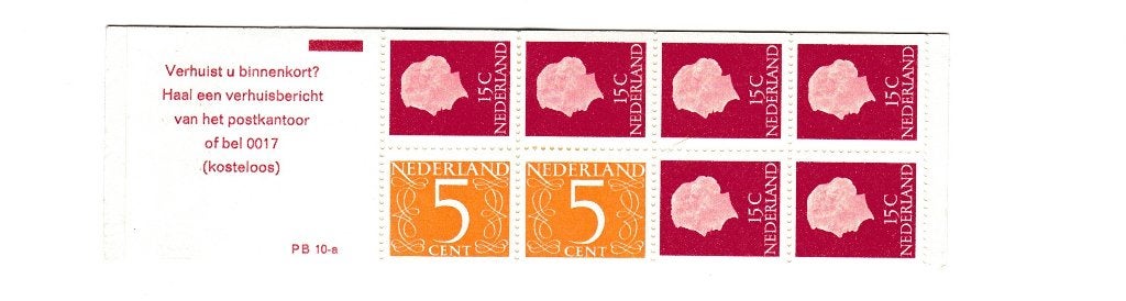 PB. 10 a, Ophalen of Verzenden, Postfris