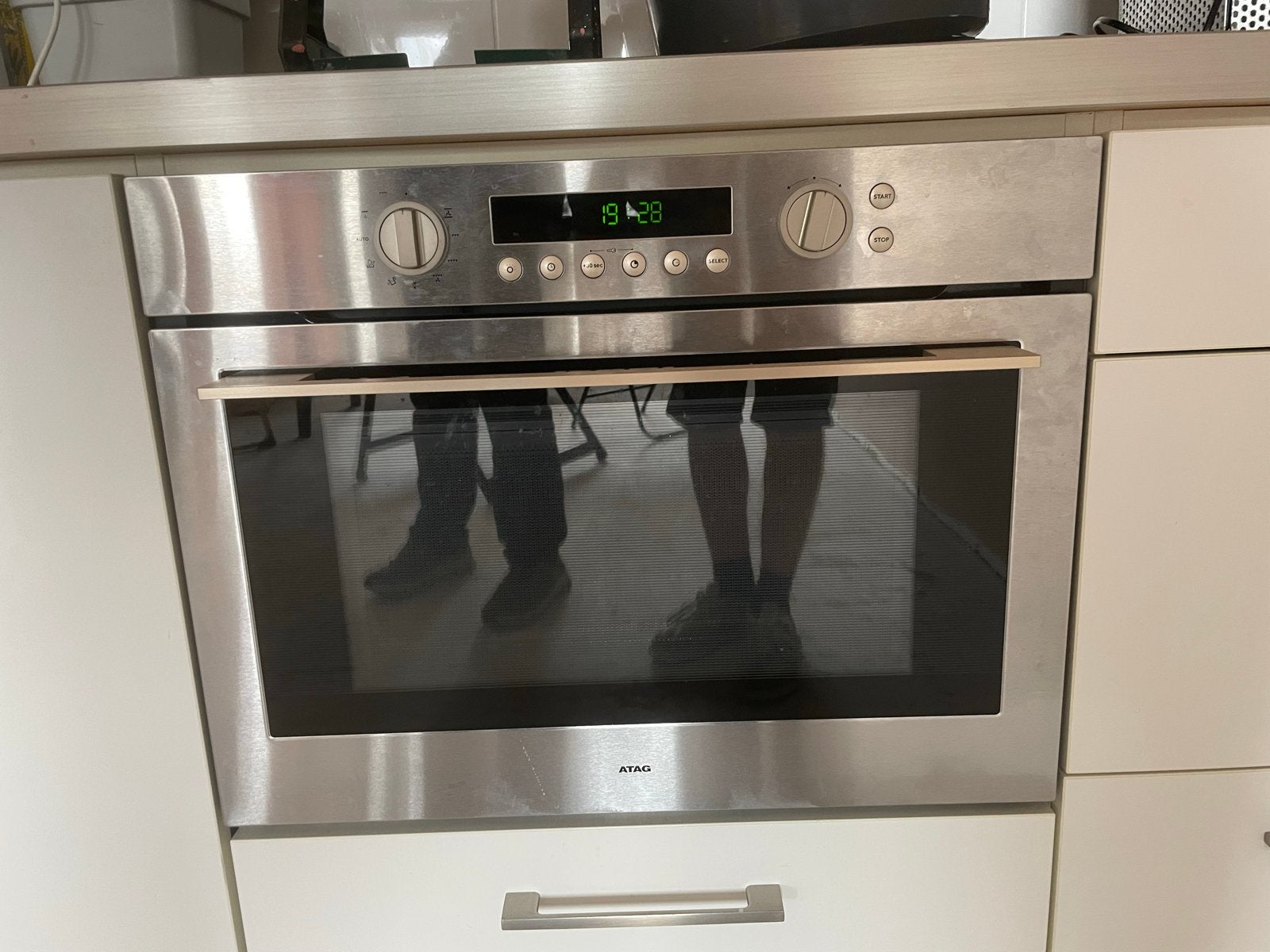 Atag Combi-oven - Inbouw, Witgoed en Apparatuur, Ovens, Ophalen, 45 tot 50 cm, Gebruikt, Hete lucht