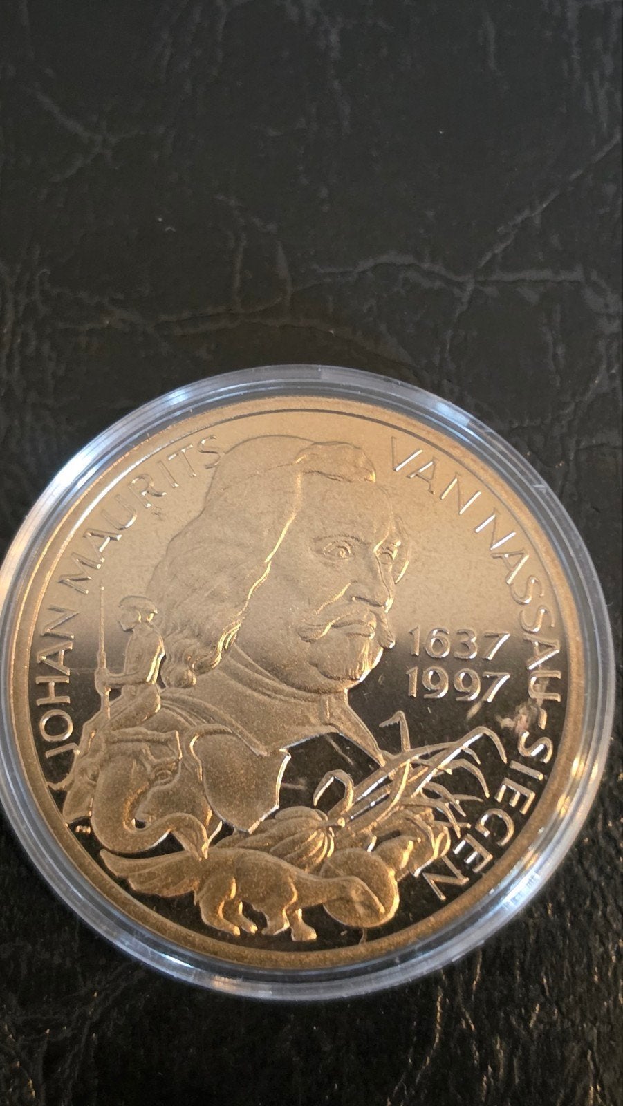 2½ ECU Johan Maurits van Nassau-Siegen 1997, Koningin Beatrix, Zilver, Losse munt, Overige waardes