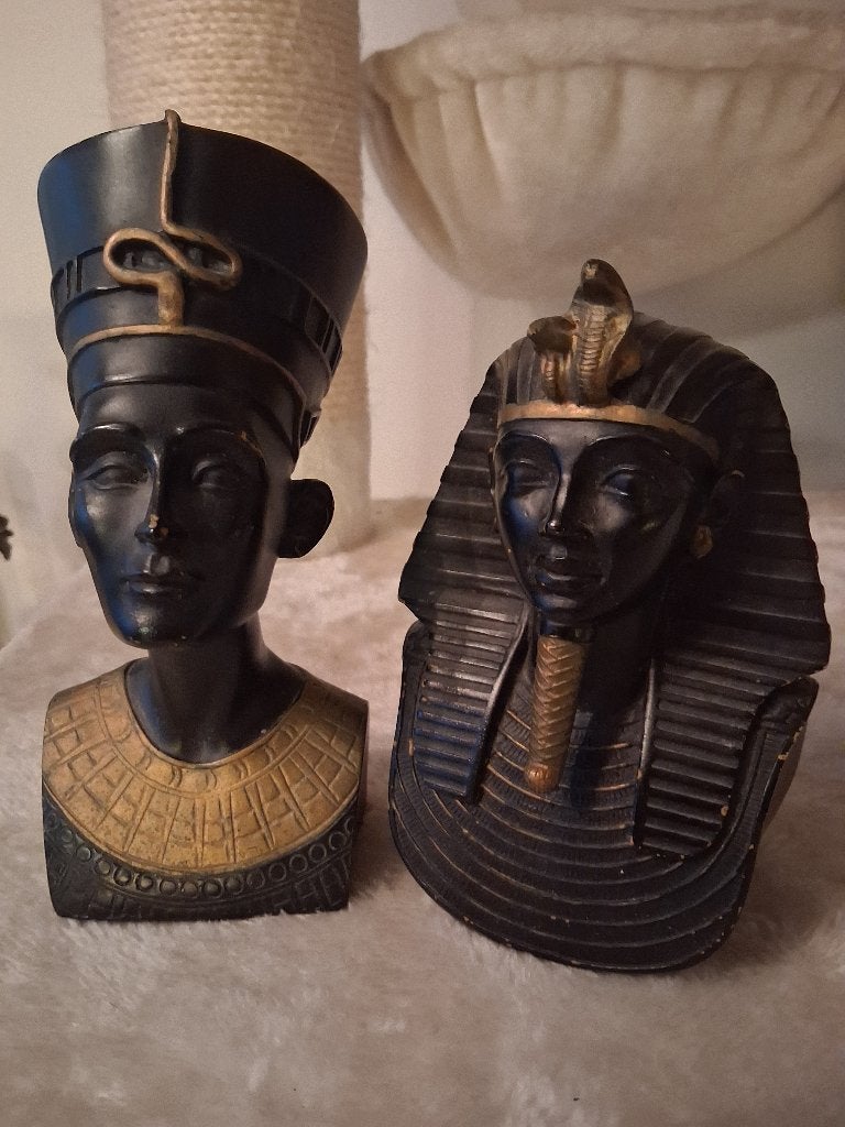 Egyptische beelden, Ophalen, Overige onderwerpen, Minder dan 20 cm, Zwart