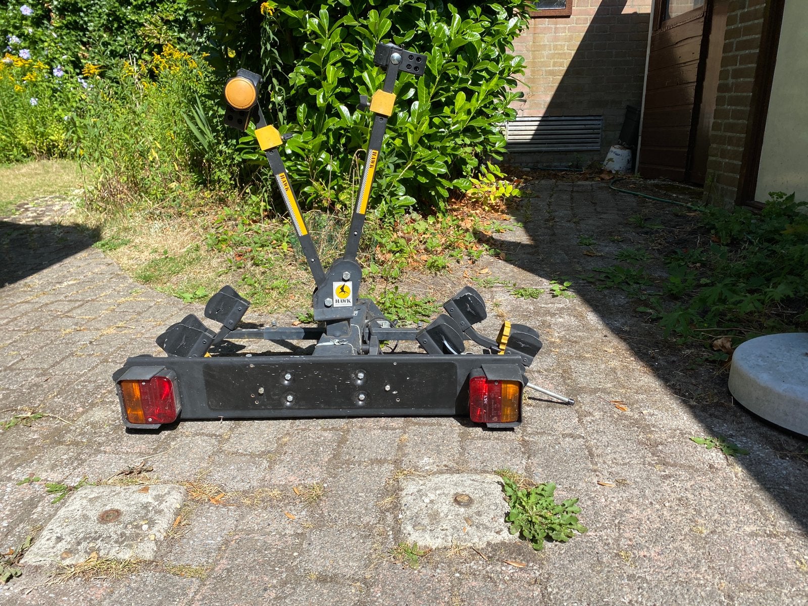 HAWK fietsendrager, Ophalen, Gebruikt, Trekhaakdrager