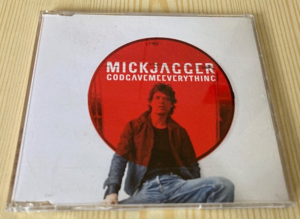 CD Single Mick Jagger - God Gave Me Everything, Ophalen, Zo goed als nieuw, Rock en Metal