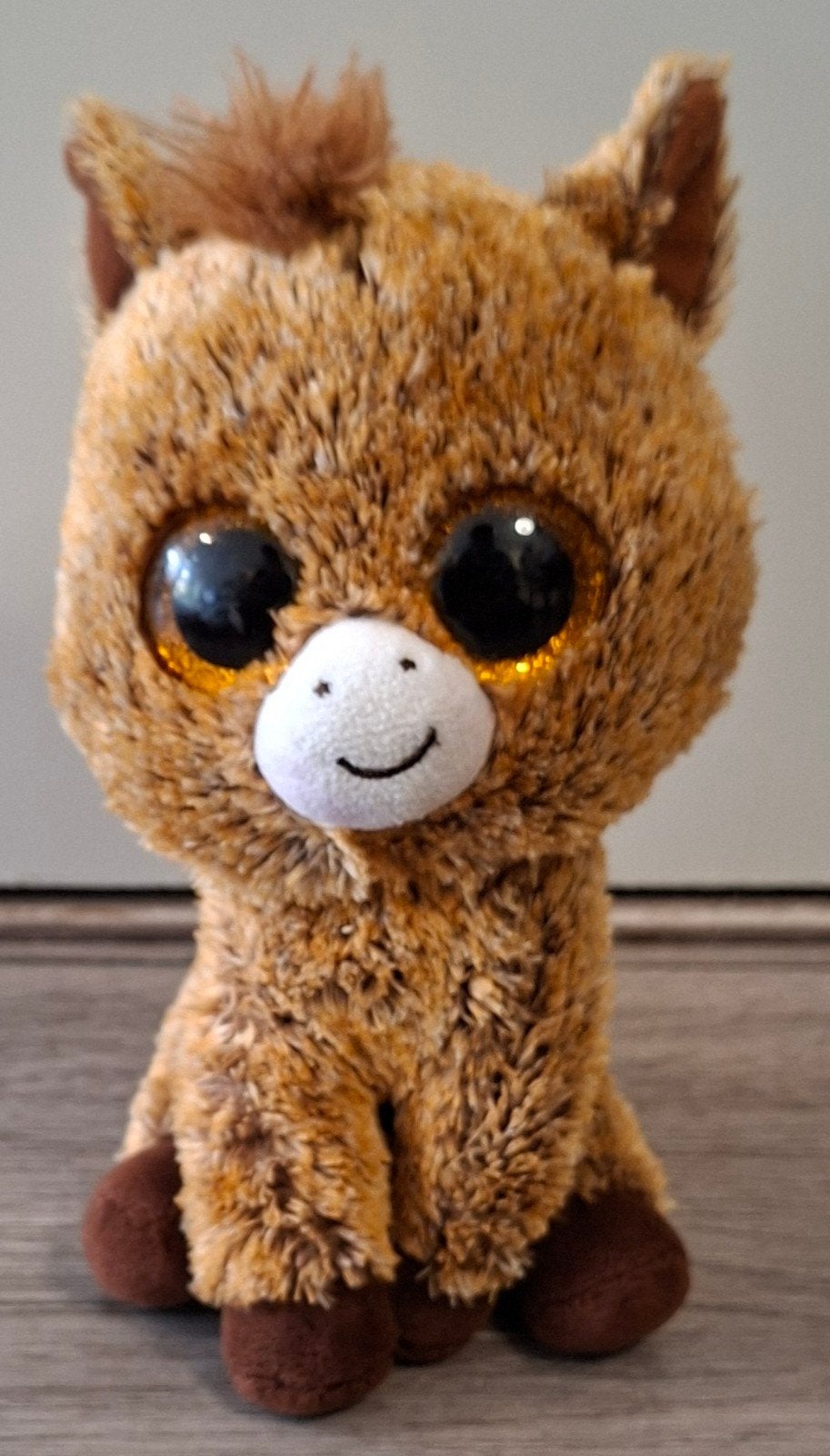 Ty Beanie Boo knuffel paard Harriet 16 cm - kleine knuffel, Kinderen en Baby's, Speelgoed | Knuffels en Pluche, Paard, Ophalen of Verzenden