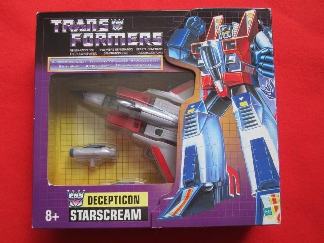 Figuur Transformers G1 Starscream Star Scream , Minibots, Verzamelen, Transformers, G1, Ophalen of Verzenden
