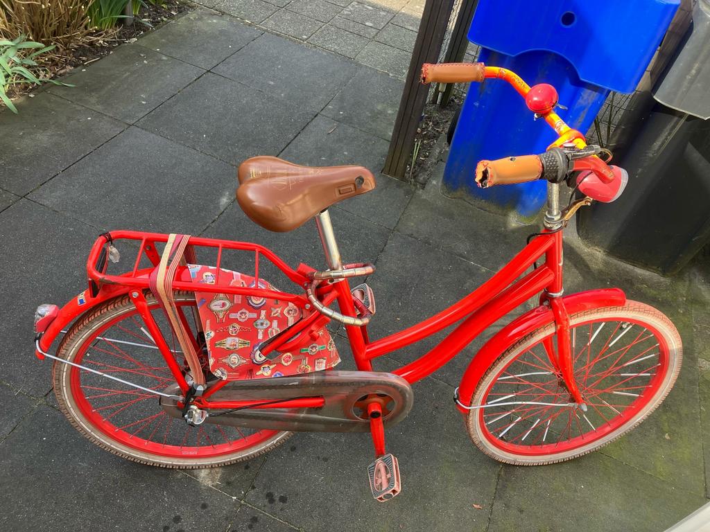 Kinderfiets Sparta Young Olily 3 versnellingen, Ophalen, Terugtraprem, Versnellingen, Gebruikt