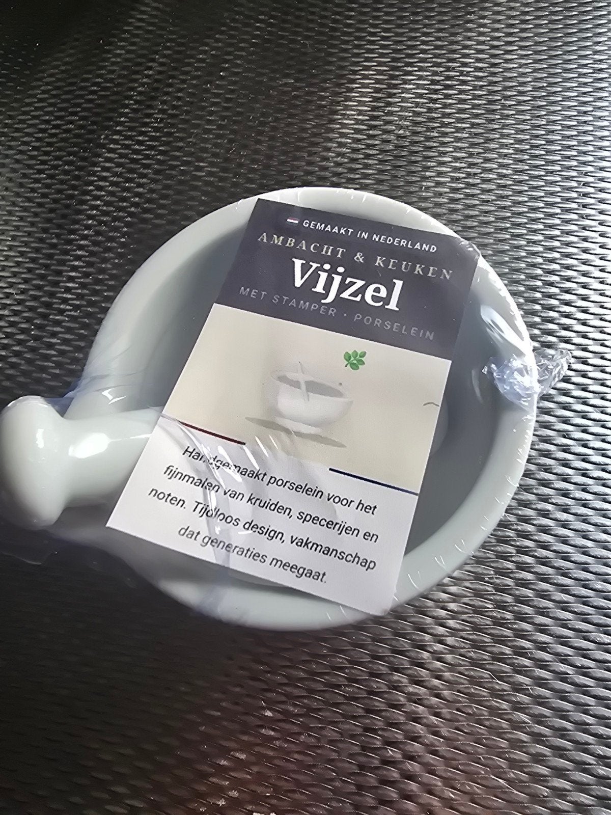 Nieuwe complete vijzel, Overige typen, Nieuw, Ophalen of Verzenden, Steen/keramiek