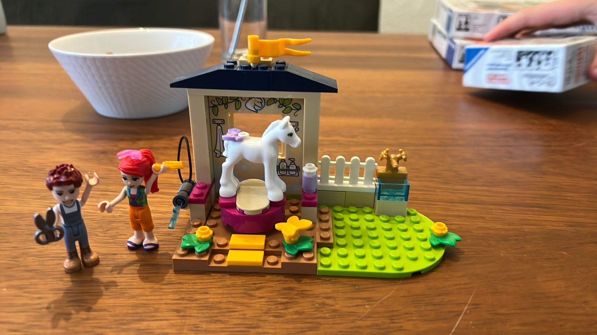 Lego friends 41696 trimsalon voor paarden, Ophalen of Verzenden, Zo goed als nieuw