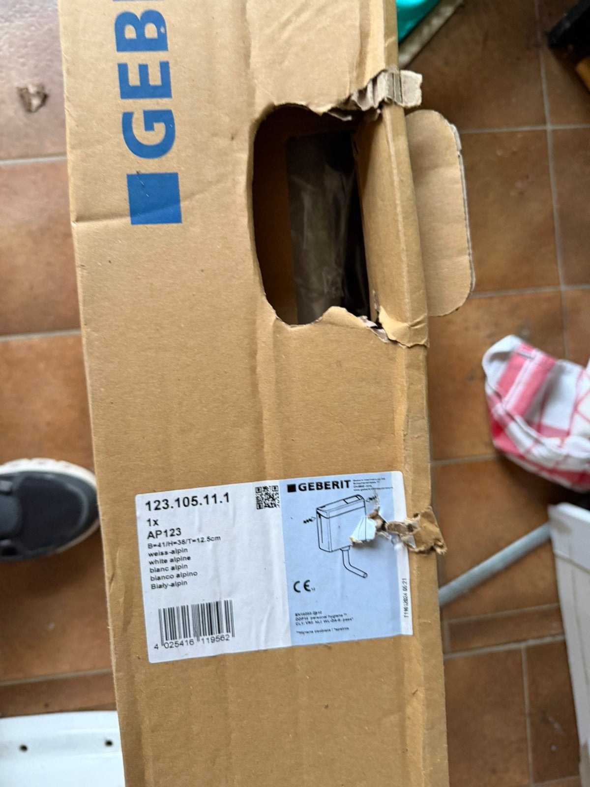 Wc pot stortbak en fontijn, Doe-het-zelf en Verbouw, Ophalen, Nieuw, Toilet