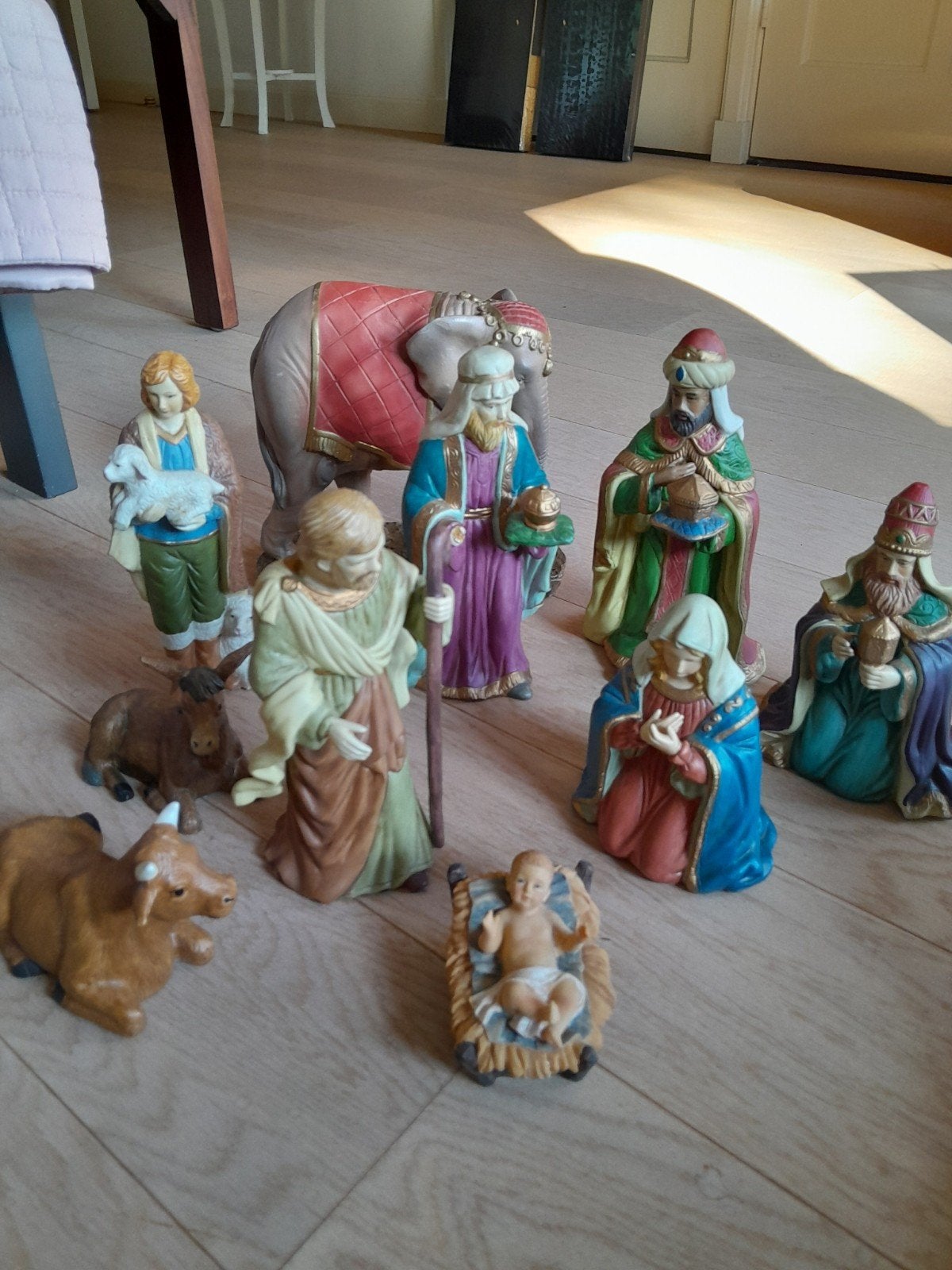 Grote Kerststal, Ophalen of Verzenden, Zo goed als nieuw