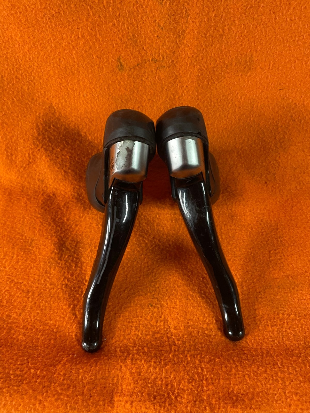 Shimano 105 ST-6700 Shifters - racefiets stuur schakeling, Gebruikt, Verzenden, Overige typen, Kunststof