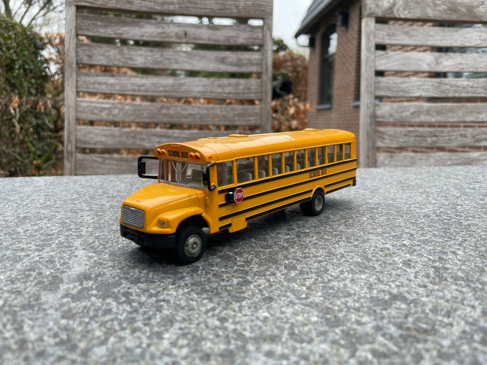 Siku 3731 - Freightliner Amerikaanse schoolbus, Hobby en Vrije tijd, Ophalen of Verzenden, Nieuw, Bus of Vrachtwagen, SIKU