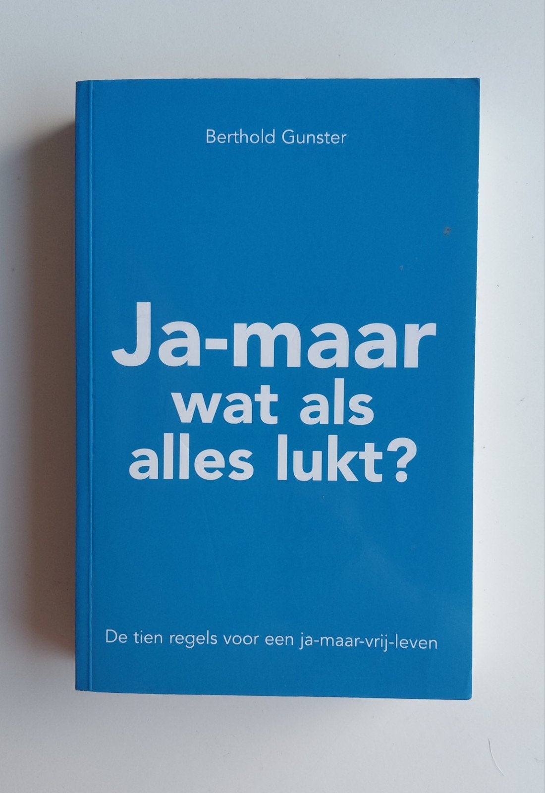 Berthold Gunster - Ja-maar wat als alles lukt?, Gelezen, Ophalen of Verzenden, Ontwikkelingspsychologie, Berthold Gunster