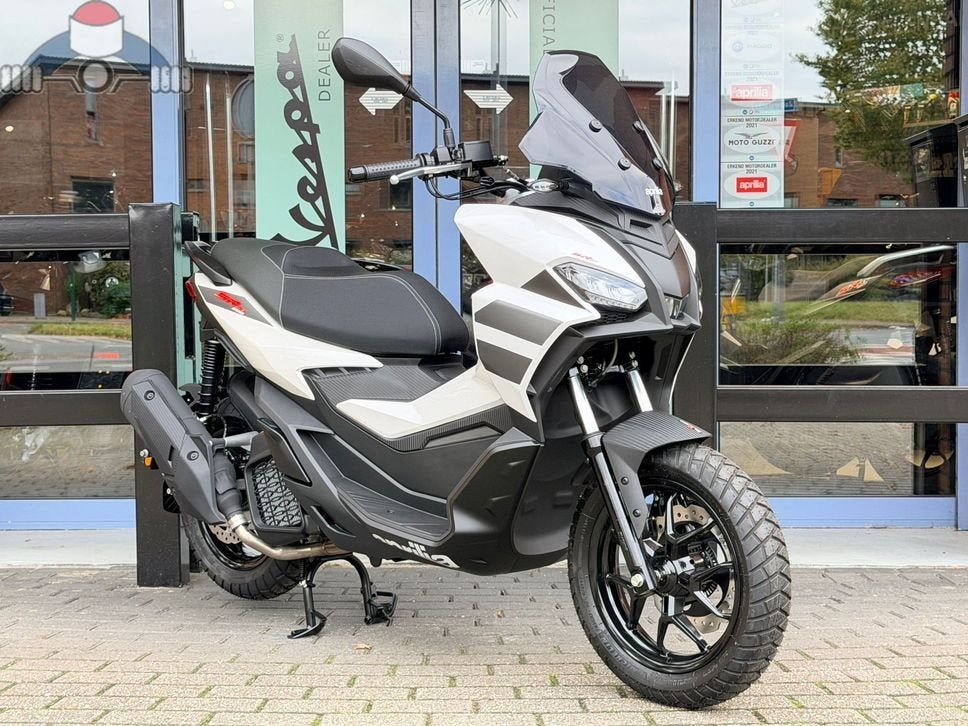 Aprilia SR GT 200 (Wit) Opalescent Light Actie!, Motoren, Scooter, Bedrijf, Onbekend, APRILIA