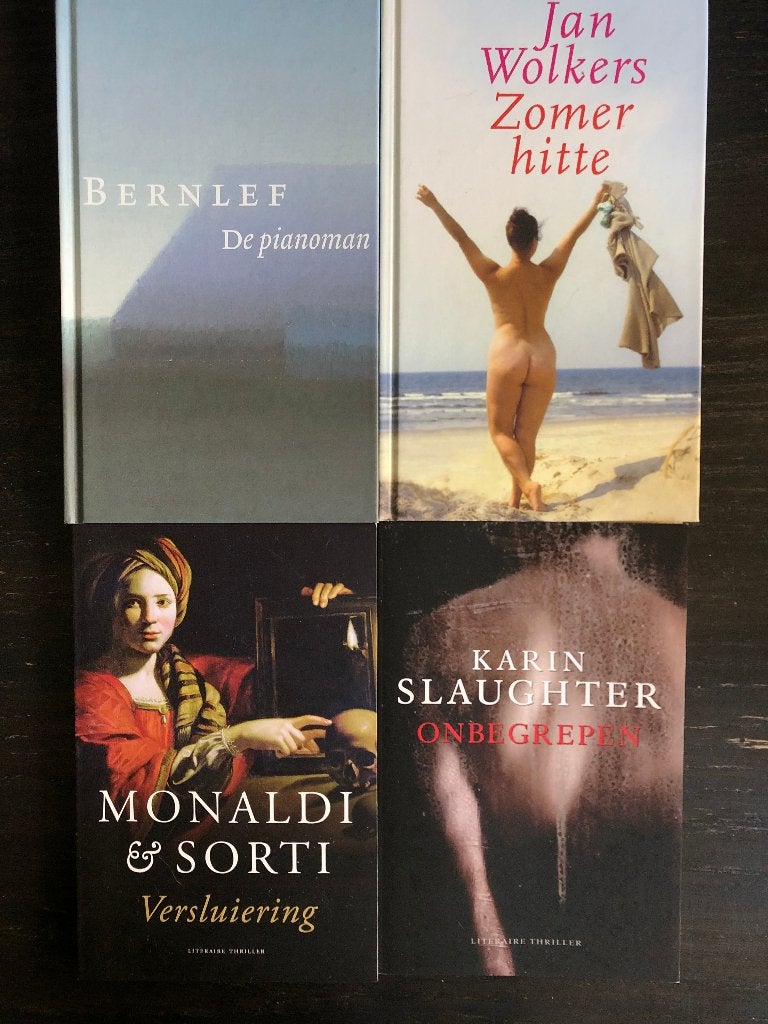 4x Boekenweekgeschenk, 2x regulier en 2x spannend boek, Ophalen of Verzenden, Zo goed als nieuw, Jan Wolkers
