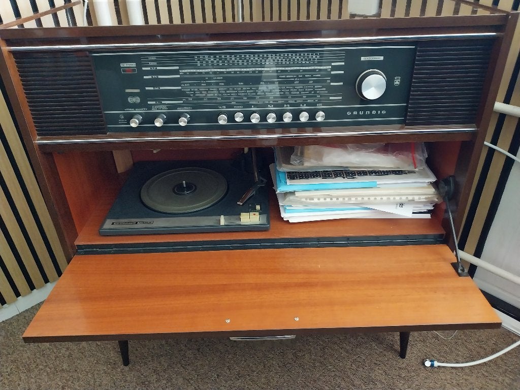 Grundig stereo buizen meubel 1967, Ophalen