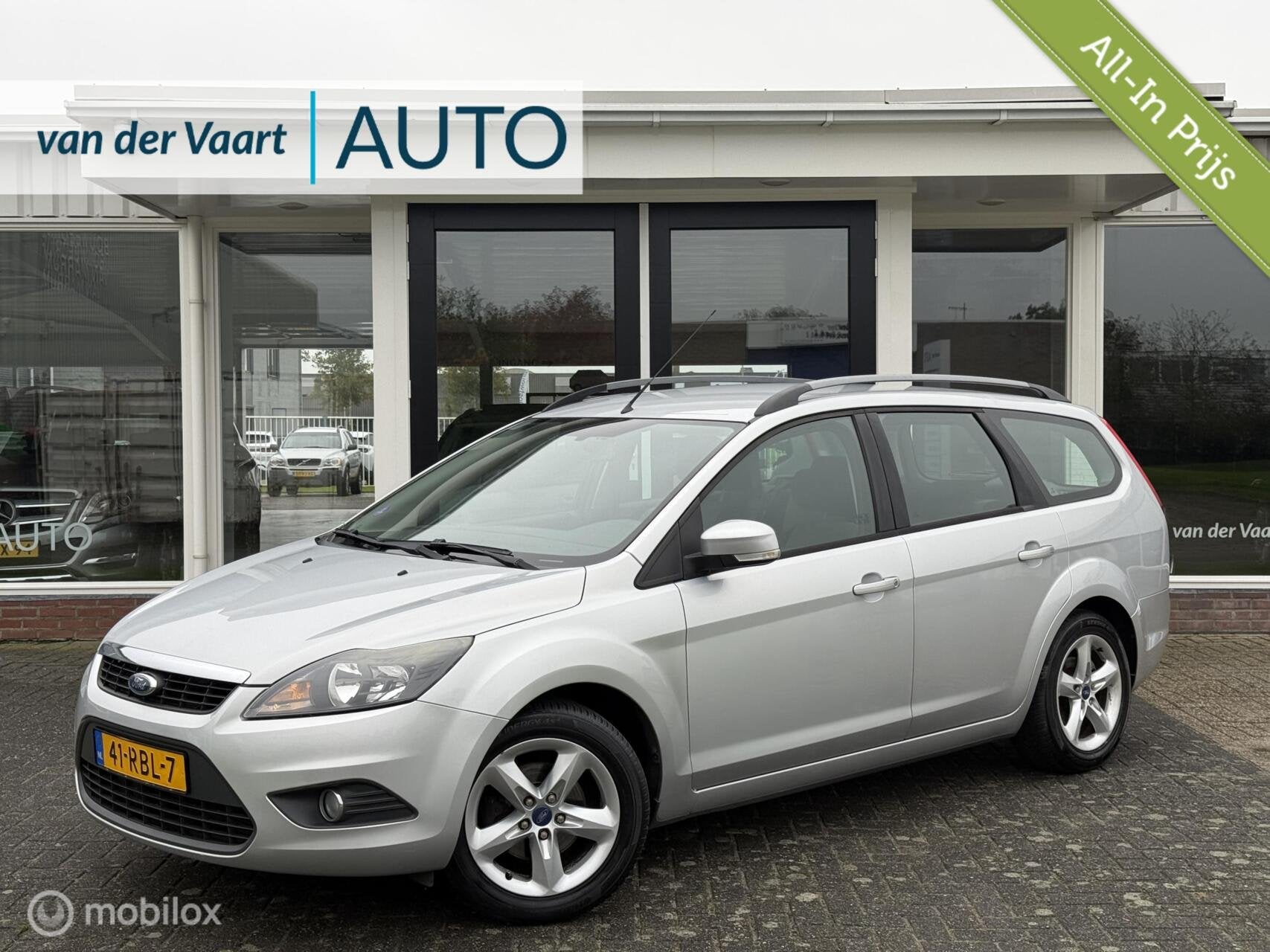 Ford Focus Wagon 1.6 Comfort / Cruise control / Airco / Blue, Auto's, Gebruikt, 4 cilinders, 635 kg, Origineel Nederlands