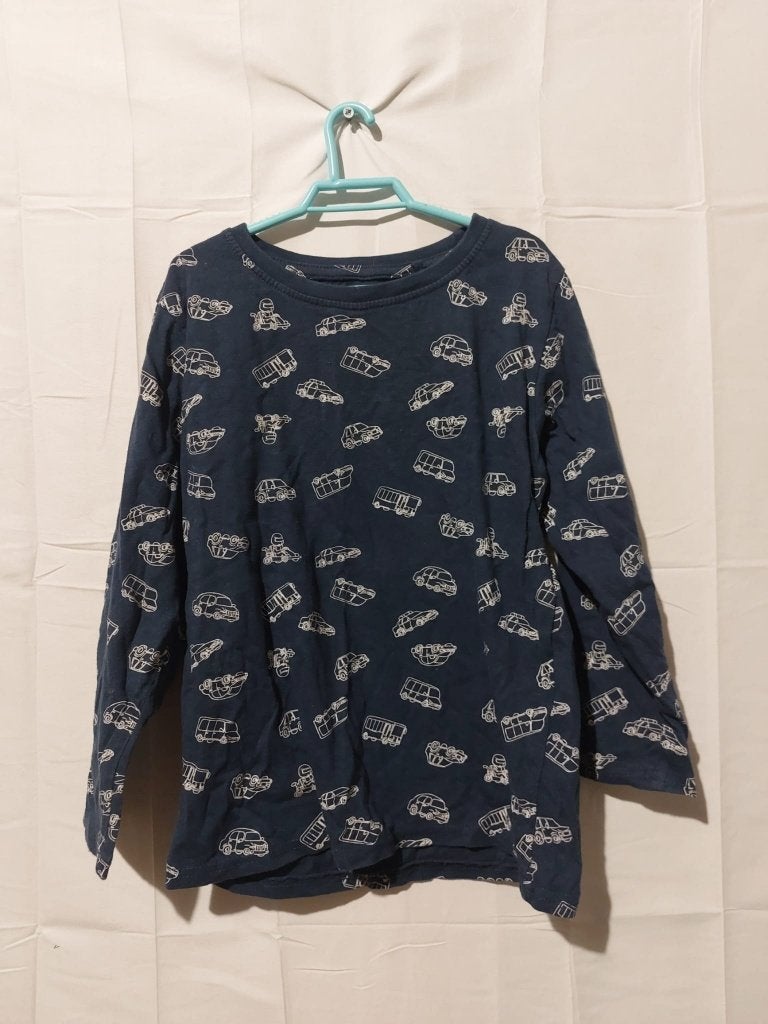 Kiki & Koko Longsleeve Maat 122 met Auto's, Ophalen of Verzenden, Shirt of Longsleeve, Jongen, Kiki & Koko