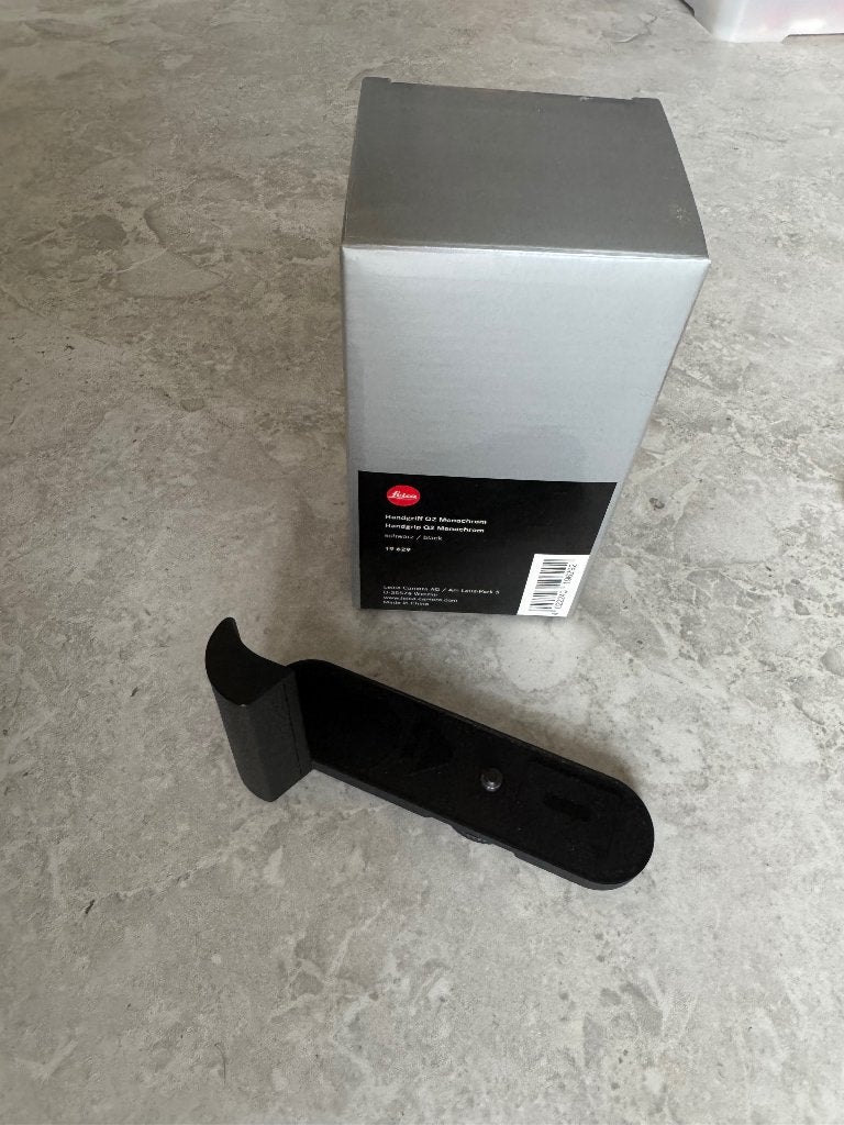 Leica Q monochrome handgrip 19629, Overige typen, Leica, Ophalen of Verzenden, Zo goed als nieuw