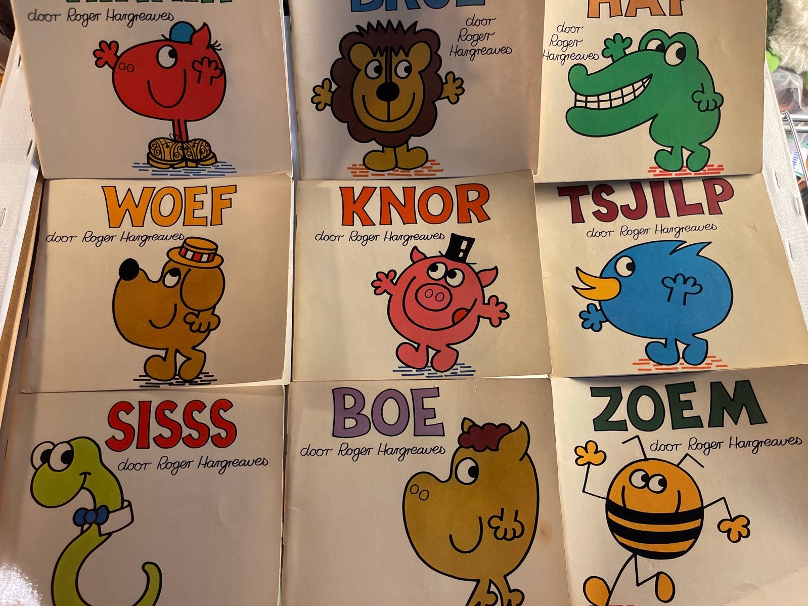9 Meneer de Beer en andere dierenverhalen - Roger Hargreaves, Ophalen of Verzenden, Gelezen, Fictie algemeen